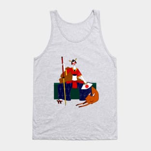 Samurai geisha Tank Top